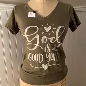 God is good y'all shirt handmade